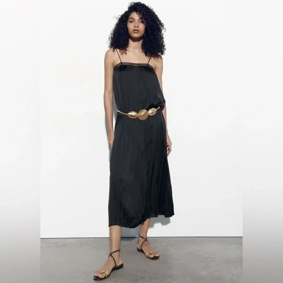 Zara | Dresses | Nwt Zara Black Mixed Lace Slip Dress Size Small | Poshmark Zara | Dresses | Nwt Zara Black Mixed Lace Slip Dress Size Small | Poshmark